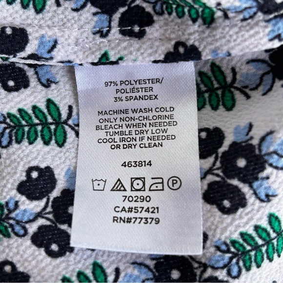 Ann Taylor Floral Print Crepe Blouse - Picture 8 of 11